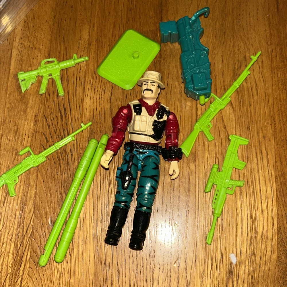 1993 Hasbro GI Joe Bazooka v3‎ Missile Specialist Action Figure COMPLETE